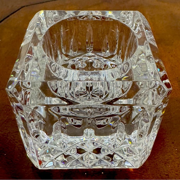 Waterford Crystal Lismore Square Votive Tealight Candle Holder - Picture 2 of 5
